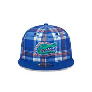 Florida New Era 950 Plaid Statement Flat Bill Snapback Cap